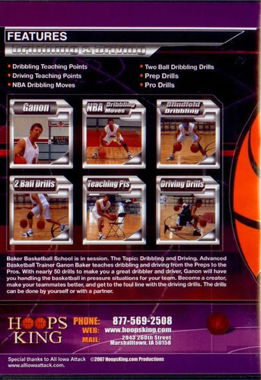 Dribbling & Driving Ganon Baker